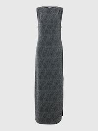 GLITZER MAXIKLEID, Black, highres