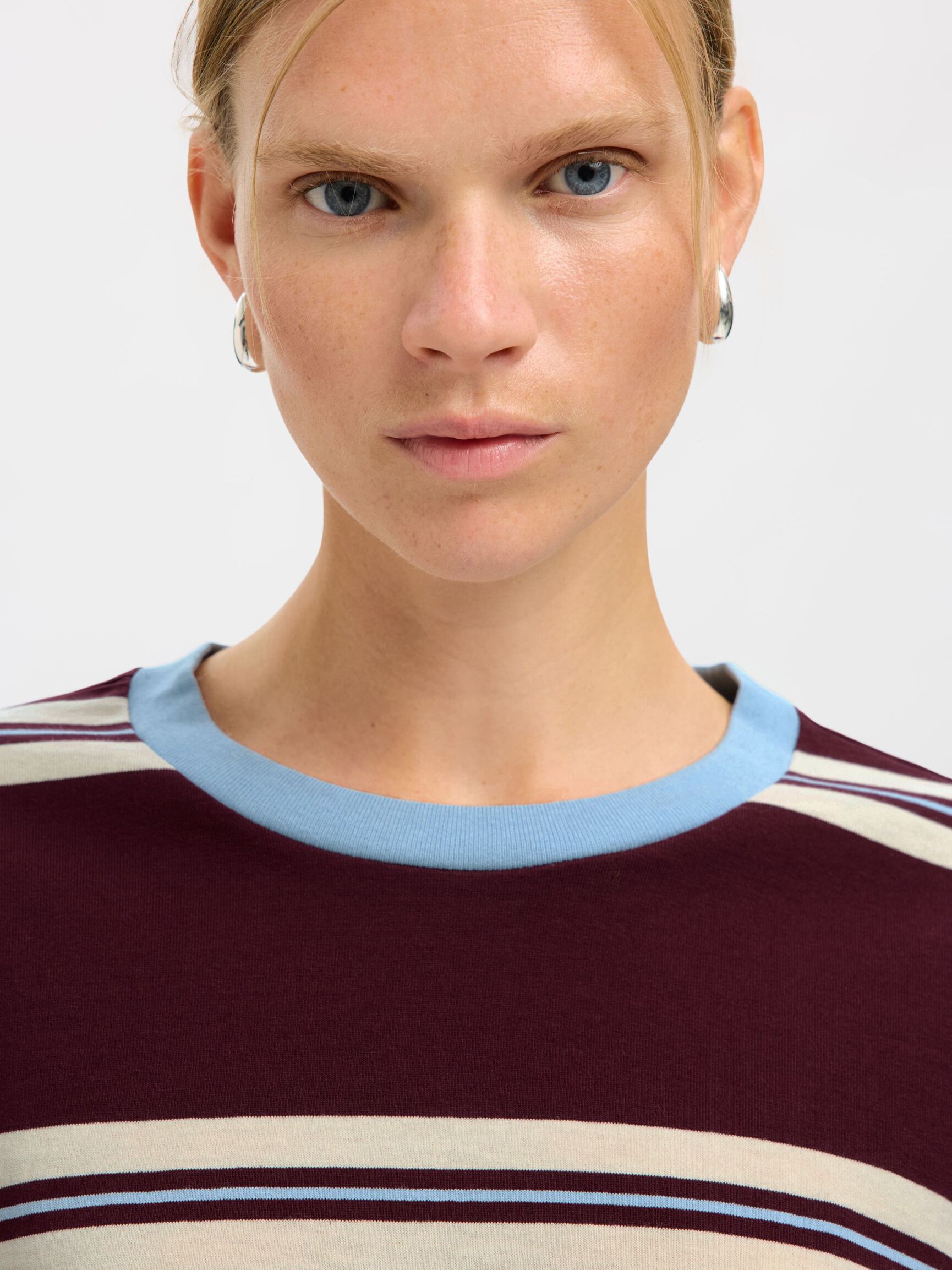 BOXY FIT T-SHIRT MET LANGE MOUWEN, Fig, highres
