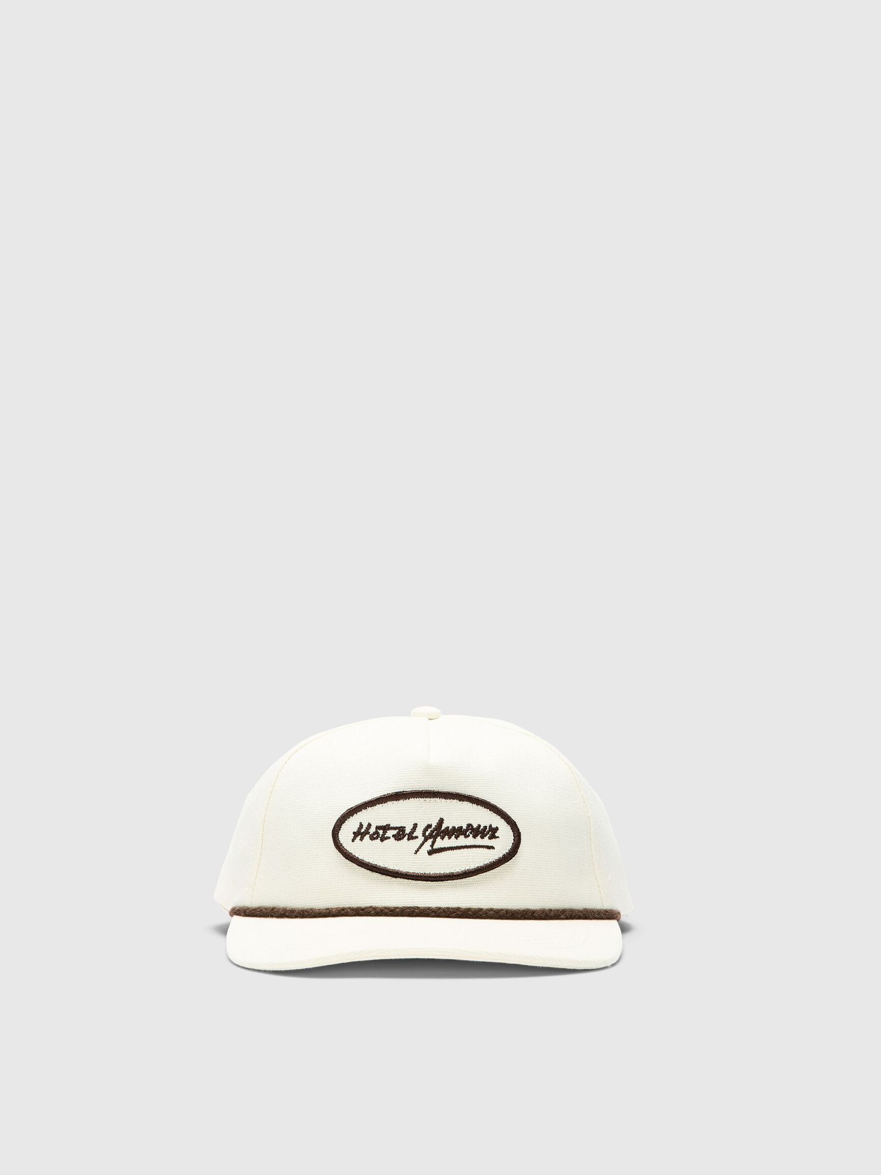 BESTICKTE CAP, Egret, highres