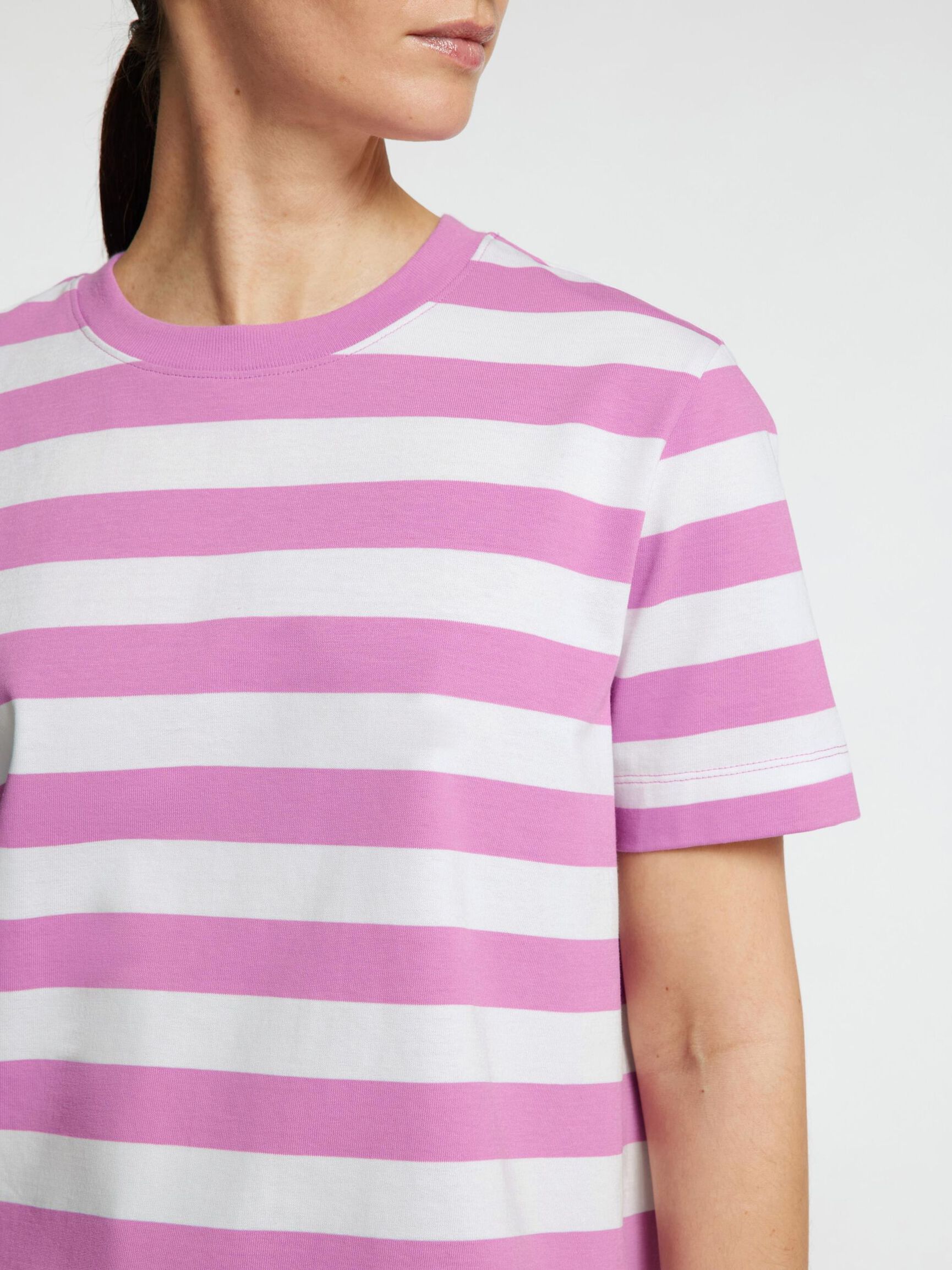 GESTREIFTES BOXY FIT T-SHIRT, First Bloom, highres