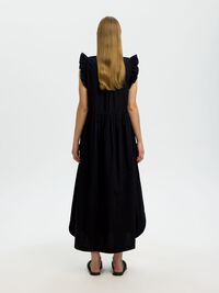 SUKIENKA MAXI, Black, highres