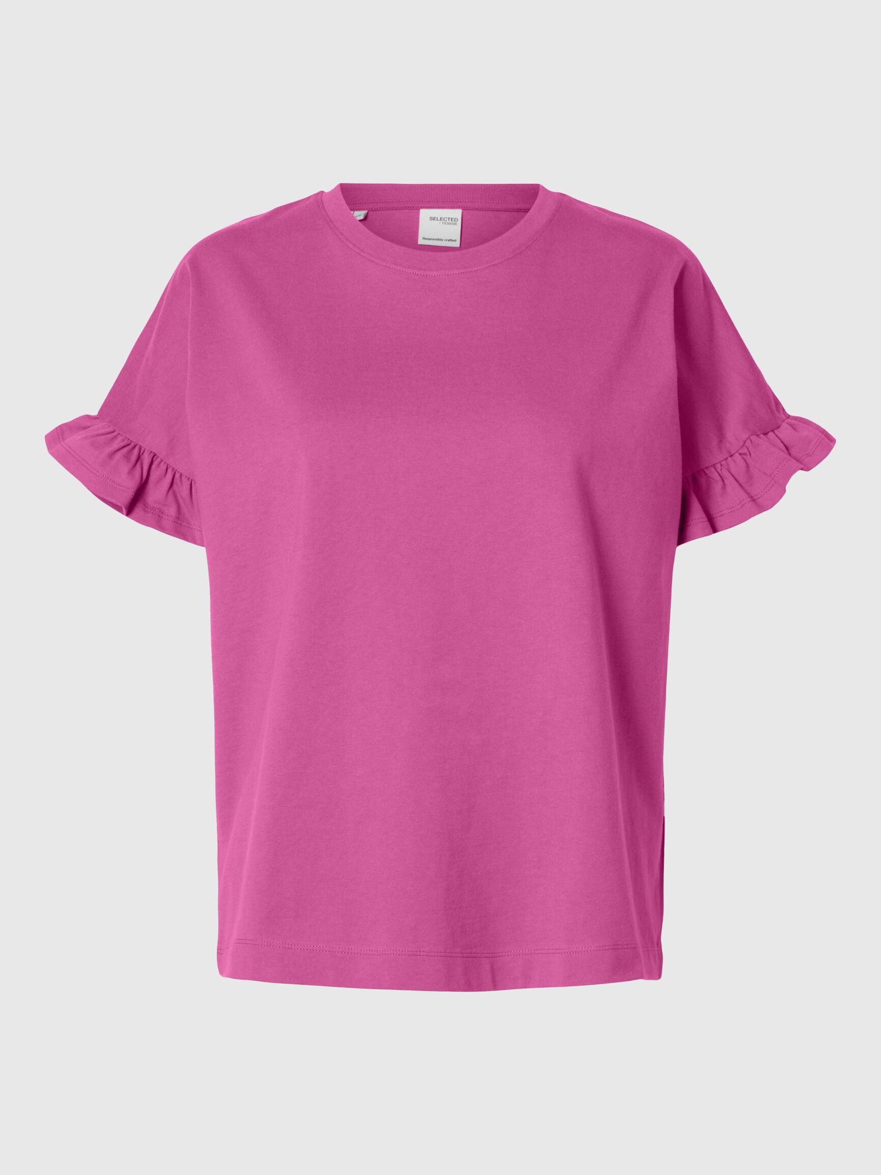 GERÜSCHTES T-SHIRT, Phlox Pink, highres
