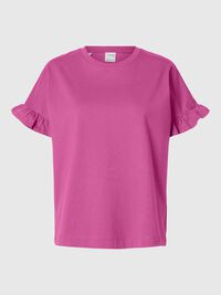 GERÜSCHTES T-SHIRT, Phlox Pink, highres
