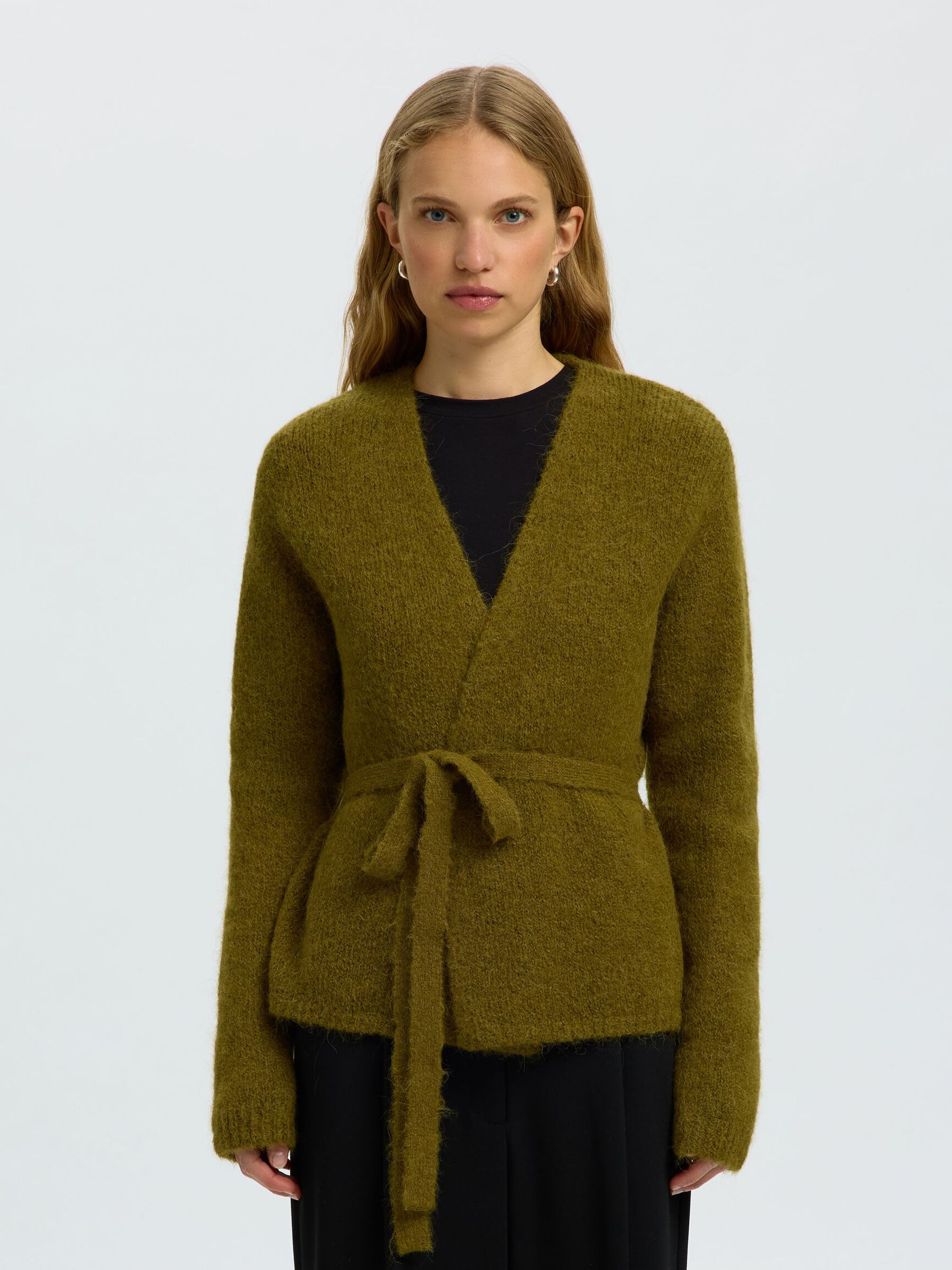 WOLMIX GEBREID VEST, Fir Green, highres