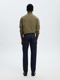 175 SLIM FIT JEANS, Dark Blue Denim, highres