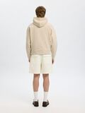 Selected 100% COTTON HOODIE, Oatmeal, highres - 16100000_Oatmeal_004.jpg