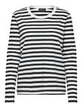 Selected GESTREIFTES LONGSLEEVE, Black, highres - 16077350_Black_817005_001.jpg