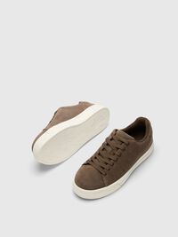 SUEDE TRAINERS, Chocolate Chip, highres