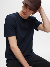 STRUKTURERAD T-SHIRT, Sky Captain, highres