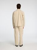 Selected HYBRID COTTON DENIM JACKET, Ecru, highres - 16096957_Ecru_004.jpg