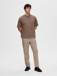 LOOSE FIT T-SHIRT, Morel, highres