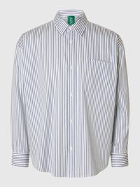 RELAXED FIT  SHIRT, Dark Navy, highres