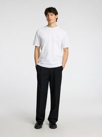 REGULAR FIT PRINT T-SHIRT, White, highres