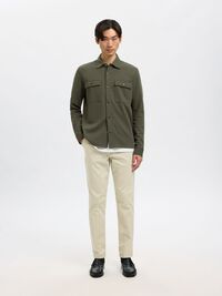 CLASSIC OVERSHIRT, Forest Night, highres