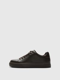 CHUNKY LEATHER TRAINERS, Delicioso, highres