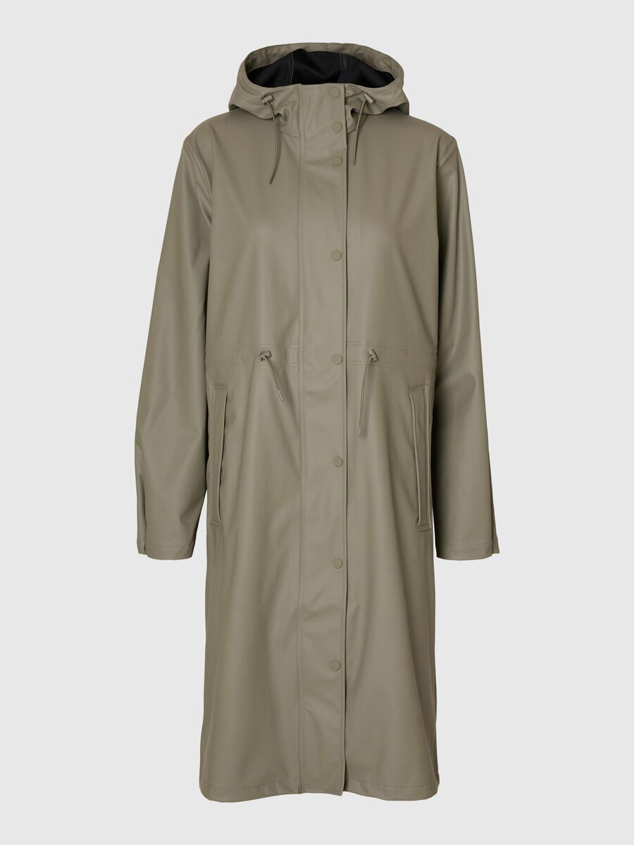 Selected WATER-REPELLENT RAIN JACKET, Vetiver, highres - 16085490_Vetiver_001.jpg