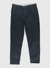 INDSNÆVRET CHINOS, Black, highres