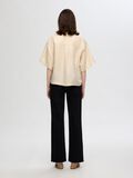 Selected LINEN BLEND SHORT SLEEVED SHIRT, Sandshell, highres - 16093093_Sandshell_004.jpg