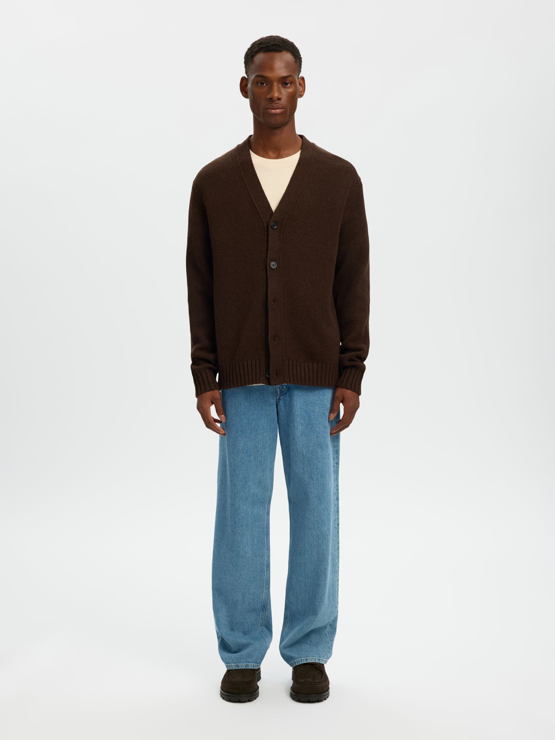 TRYCKTA T-SHIRT MED RUND HALSRINGNING, Angora, highres