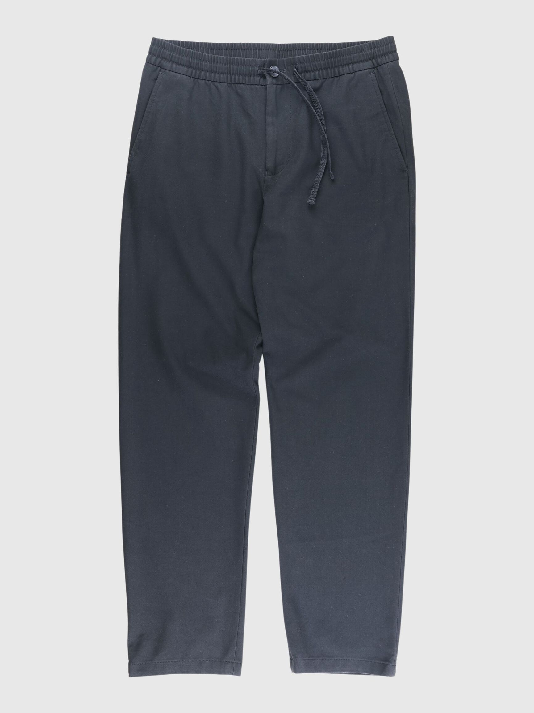 196 STRAIGHT FIT TROUSERS, Black, highres
