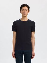 KORTE MOUWEN T-SHIRT, Black, highres
