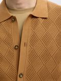 Selected KURZARM POLOHEMD AUS STRICK, Chipmunk, highres - 16097564_Chipmunk_006.jpg