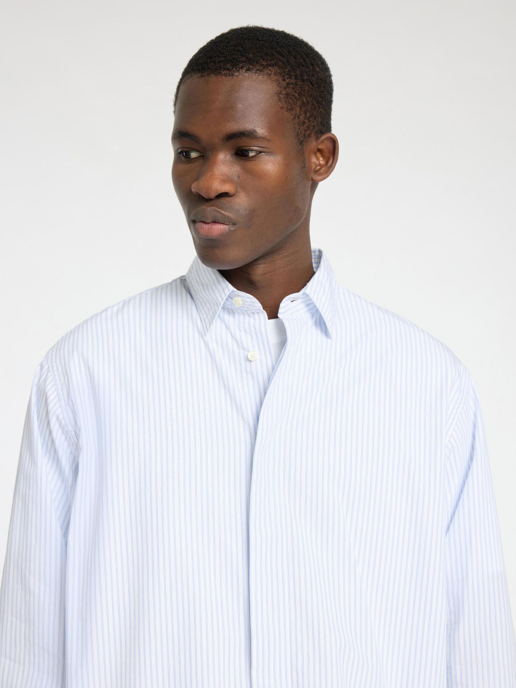 COUPE CARRÉE CHEMISE, Bright White, highres