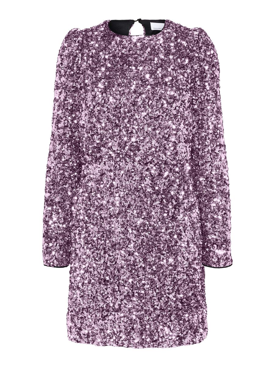 Selected PAILLETTEN MINI JURK, Pink Lavender, highres - 16087677_PinkLavender_001.jpg