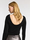 Selected GLITZER OBERTEIL MIT LANGEN ÄRMELN, Black, highres - 16095765_Black_1166515_006.jpg