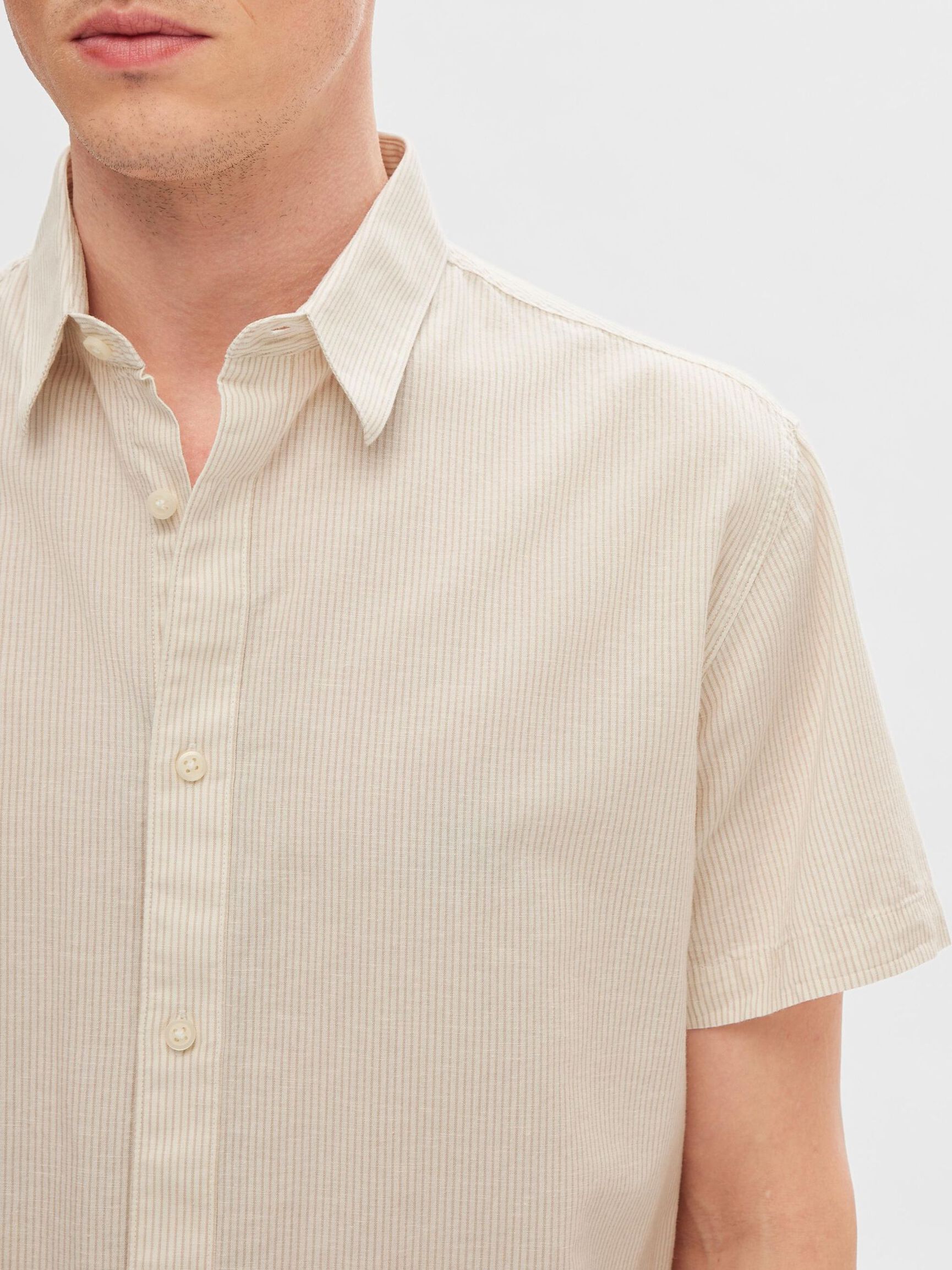 KLASSISCHES KURZARMHEMD, Pure Cashmere, highres