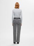 Selected RIBBED LONG SLEEVED TOP, Light Grey Melange, highres - 16077380_LightGreyMelange_004.jpg