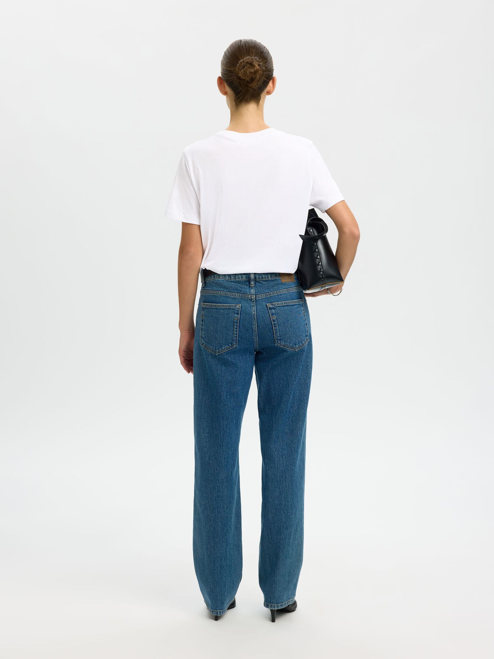 CLASSIC COTTON T-SHIRT, Bright White, highres