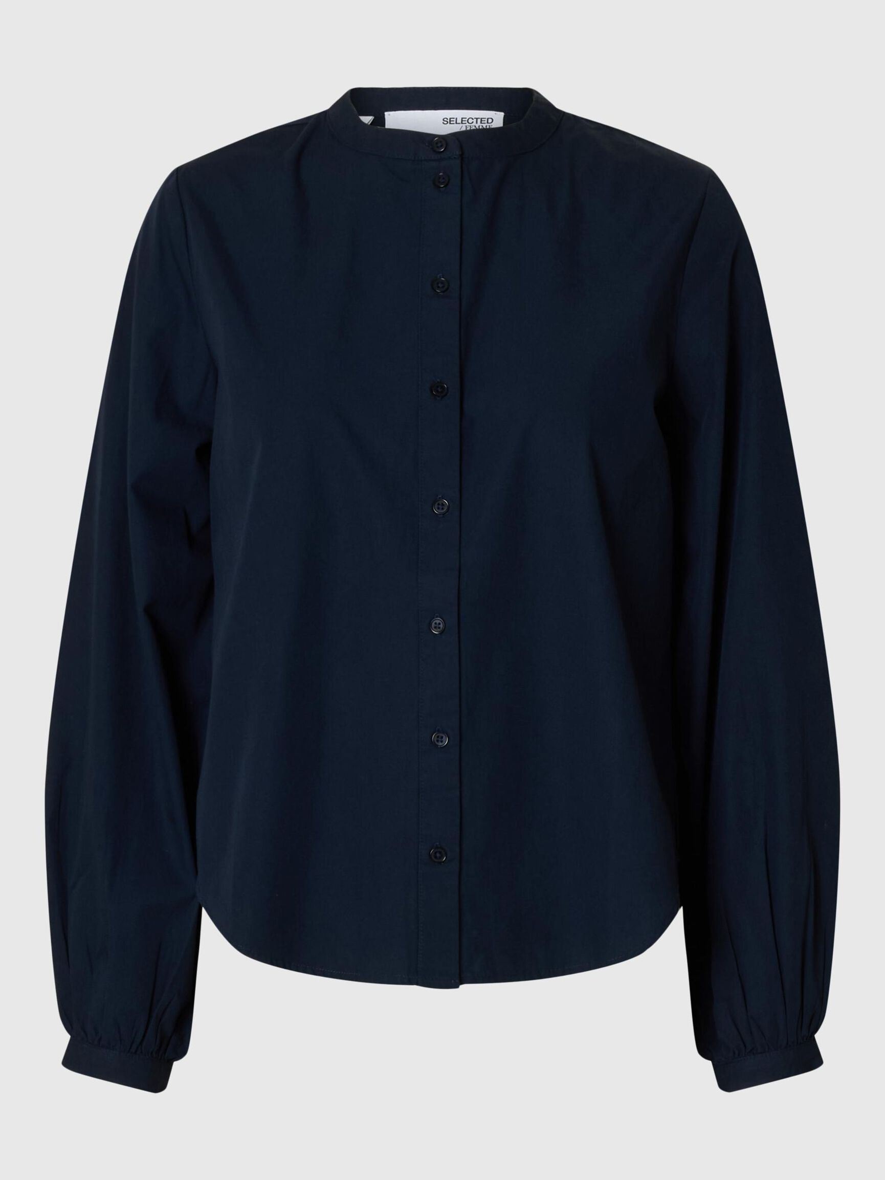 100 % COTON CHEMISE À MANCHES LONGUES, Dark Sapphire, highres
