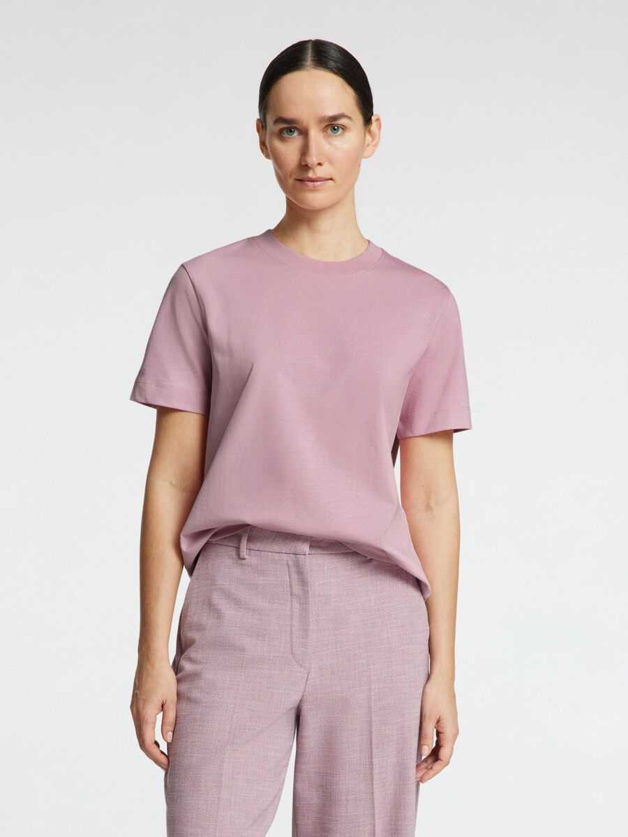 Product tile image - BOXY T-SHIRT, Bleached Mauve | 16087919_BleachedMauve