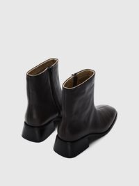 LEATHER ANKLE BOOTS, Delicioso, highres