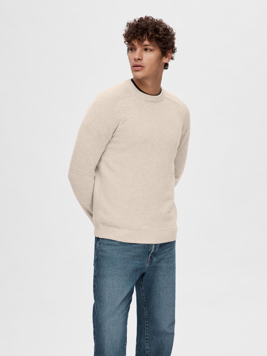 Selected PULLOVER A MAGLIA, Kelp, highres - 16079780_Kelp_853720_003.jpg