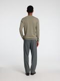 Selected LANGÆRMET STRIKTRØJE, Vetiver, highres - 16074682_Vetiver_778122_004.jpg