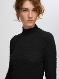 Selected TEXTURED LONG SLEEVED TOP, Black, highres - 16095443_Black_006.jpg