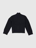 Selected REISSVERSCHLUSS STRICKJACKE, Black, highres - 80000374_Black_002.jpg