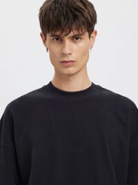 RELAXED FIT SWEATSHIRT, Dark Navy, highres