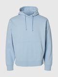Selected 100% KATOEN HOODIE, Cashmere Blue, highres - 16100000_CashmereBlue_001.jpg