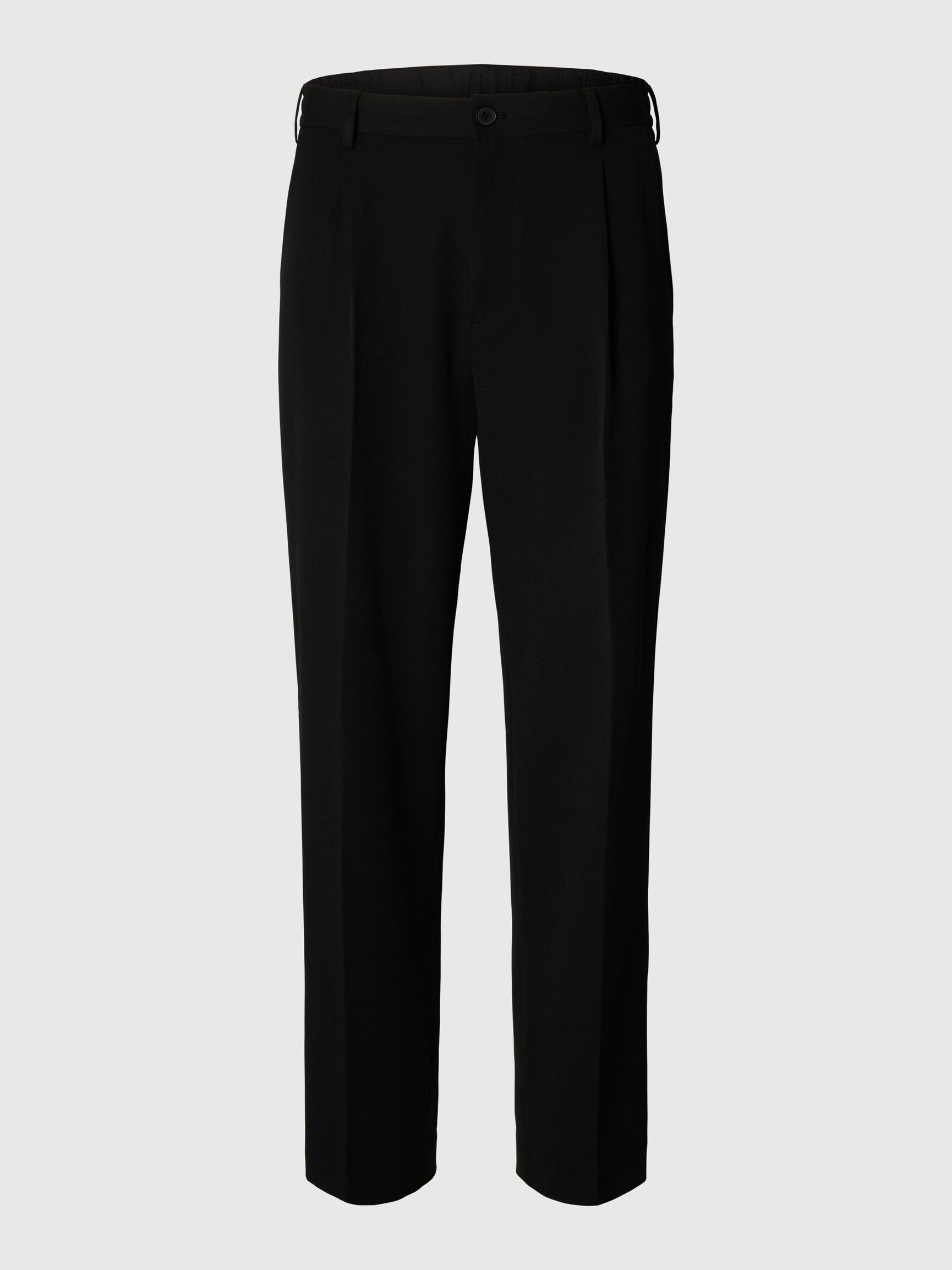 220 LOOSE FIT BROEK, Black, highres