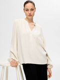 Selected VISCOSE BLEND BLOUSE, Sandshell, highres - 16094292_Sandshell_008.jpg