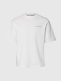 Selected LOOSE FIT PRINT T-SHIRT, Bright White, highres - 16097657_BrightWhite_001.jpg