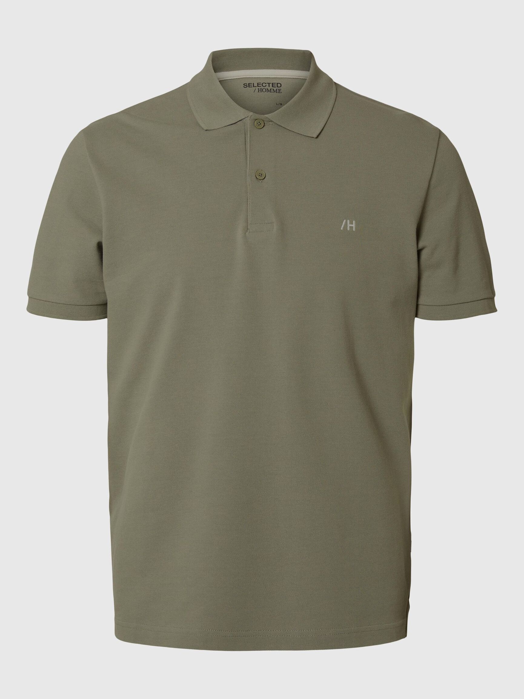 KOSZULKA POLO, Vetiver, highres