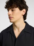 Selected COL CUBAIN CHEMISE, Black, highres - 16084639_Black_006.jpg
