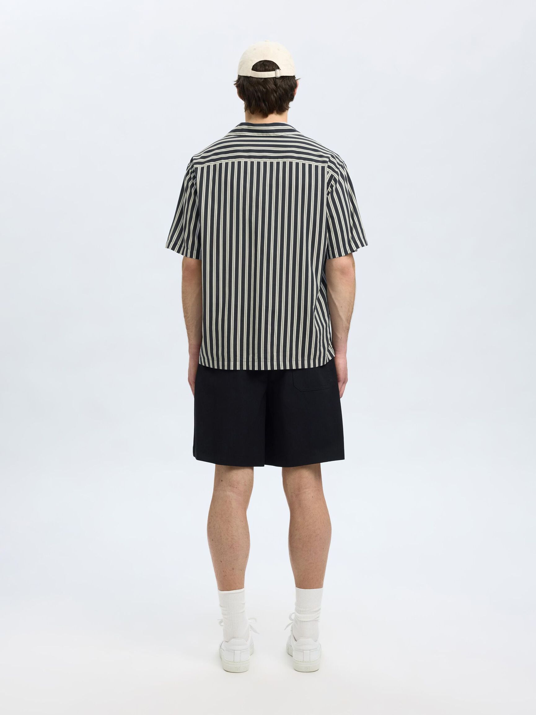 BEDRUKT OVERHEMD MET KORTE MOUWEN, Sky Captain, highres