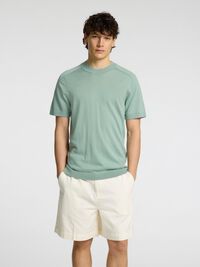 100% MERINO WOOL T-SHIRT, Iceberg Green, highres