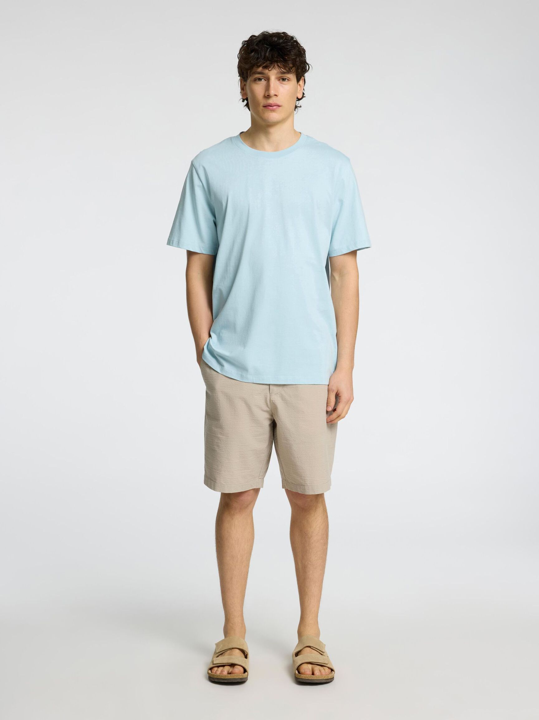 REGULAR T-SHIRT, Winter Sky, highres