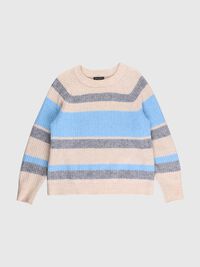 CREW-NECK SWEATER, Little Boy Blue, highres